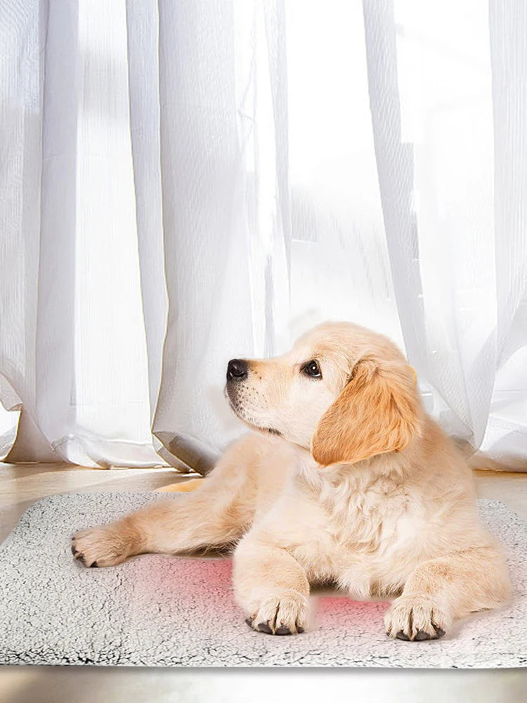 Self-Warming Thermal Pet Bed Mat for Indoor Outdoor Pets