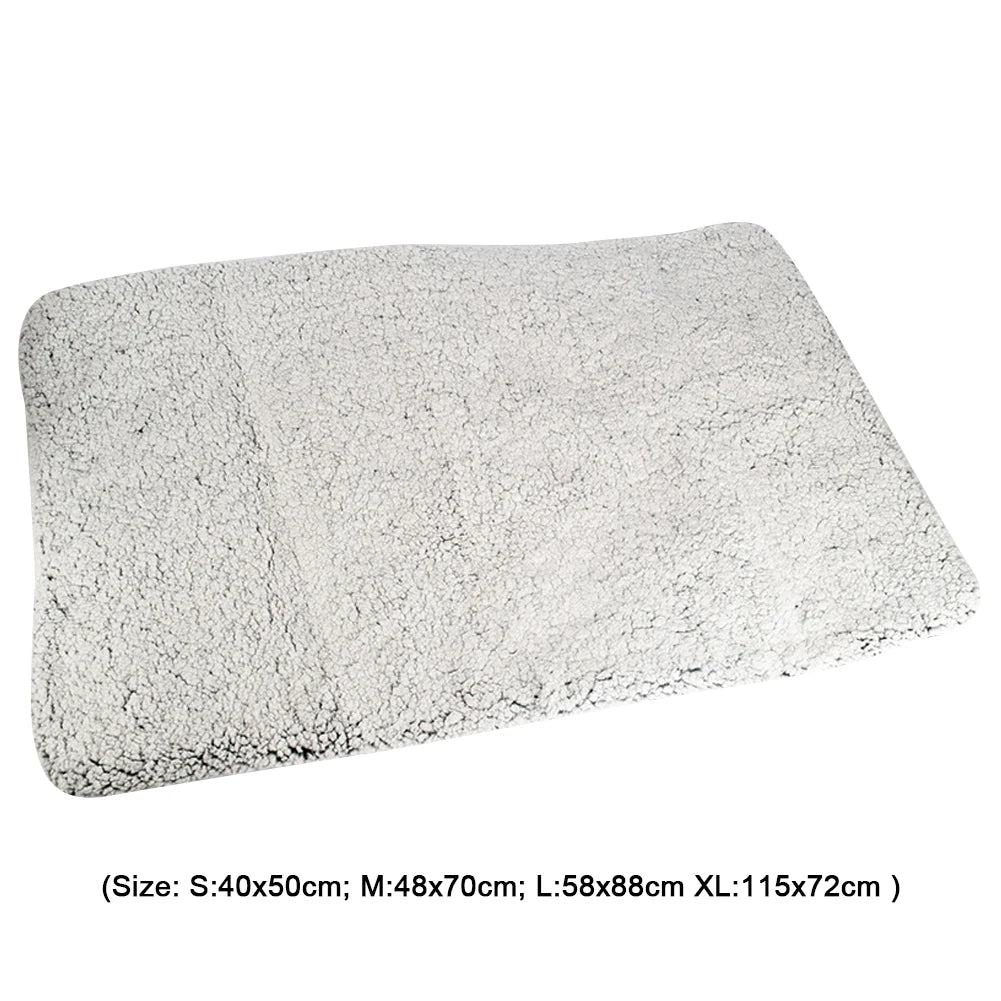 Self-Warming Thermal Cat and Dog Bed Mat for Indoor Outdoor Pets