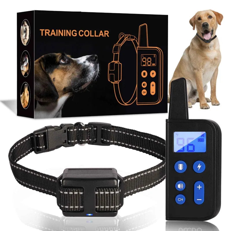Electric Dog Training Collar with Remote Control for All Dogs