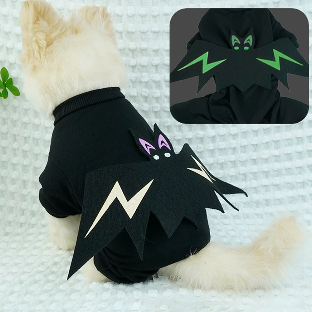 Funny Cartoon Bat Costume for Cats and Dogs