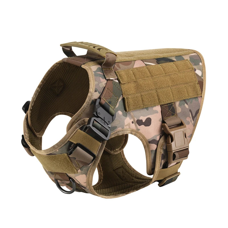 Tactical Dog Harness and Leash Set for All Breeds