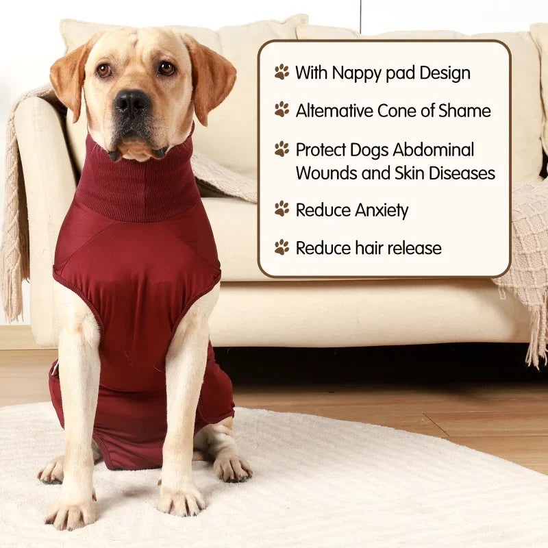 Pet Recovery Suit for Dogs and Cats After Surgery