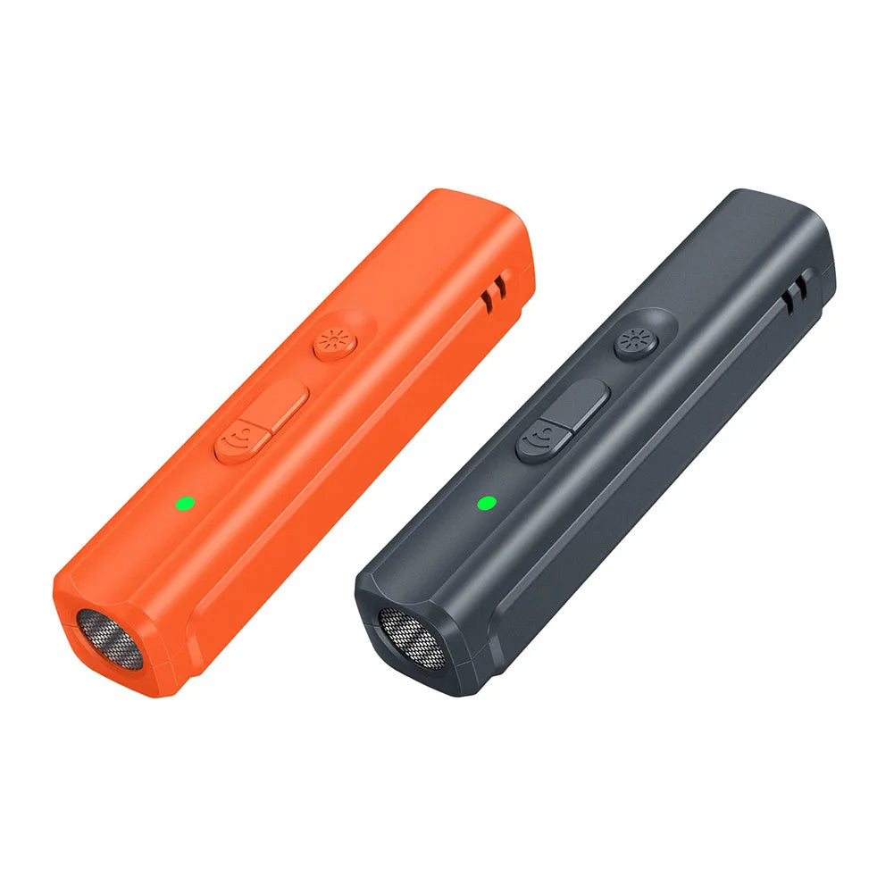 Ultrasonic Dog Bark Control Trainer with LED Flashlight
