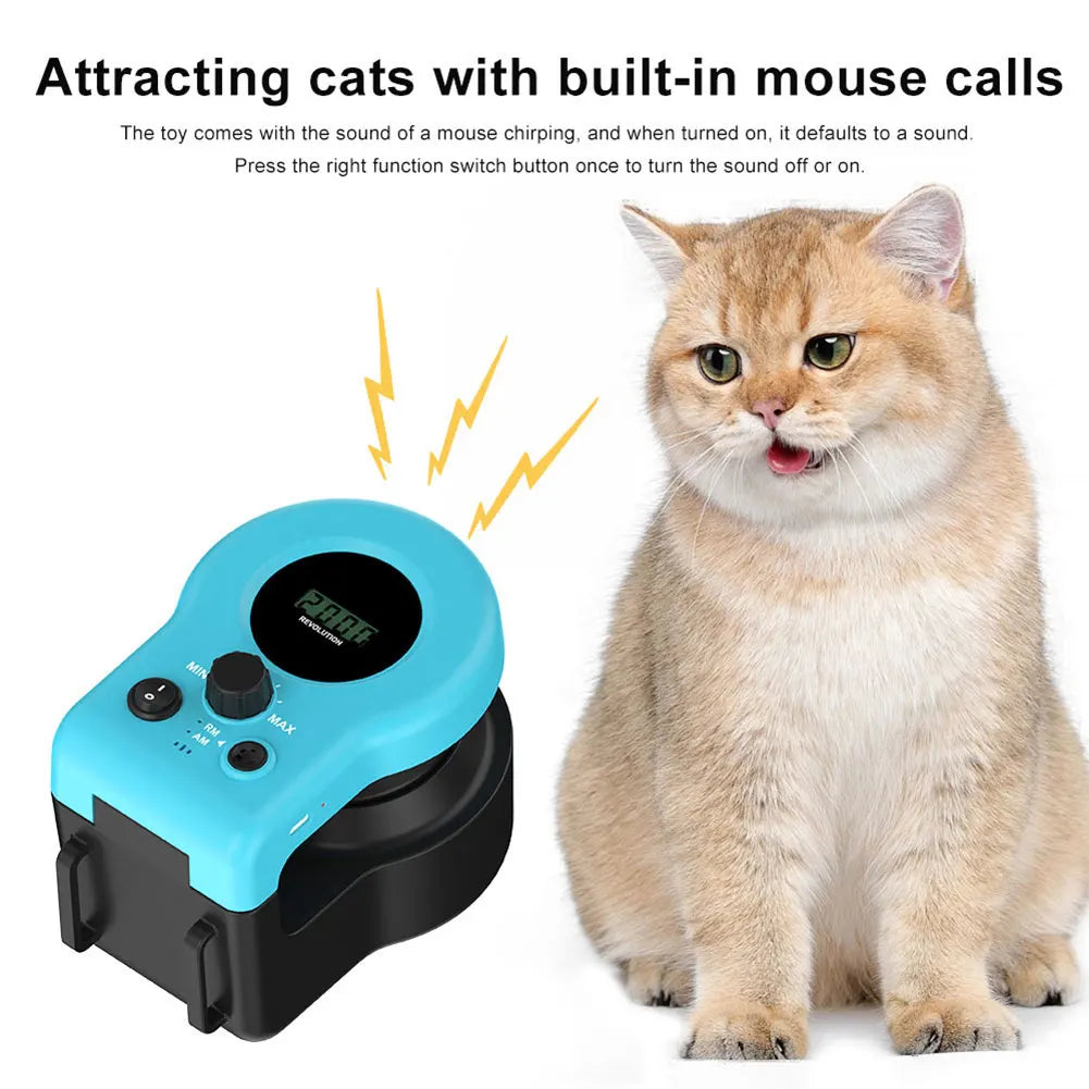 Interactive Cat Treadmill Toy for Exercise and Mental Stimulation