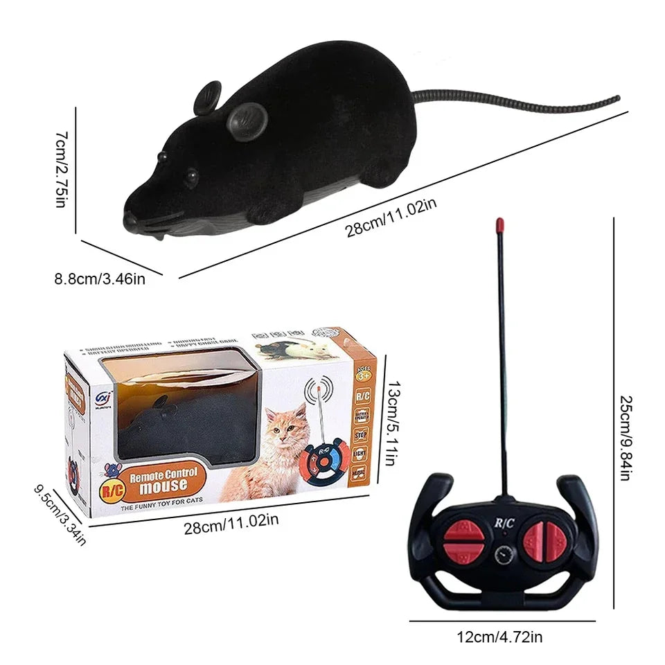 Remote Controlled Cat Toy with Realistic Motion and Interactive Fun