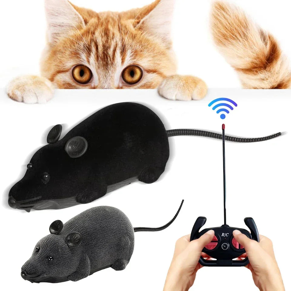 Remote Controlled Cat Toy with Realistic Motion and Interactive Fun