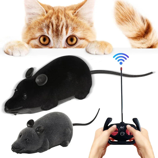 Remote Controlled Cat Toy with Realistic Motion and Interactive Fun