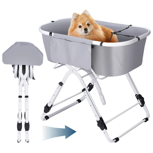 Portable Dog Bathtub for Indoor and Outdoor Pet Bathing