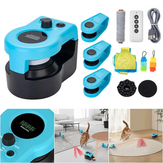Interactive Cat Treadmill Toy for Exercise and Mental Stimulation