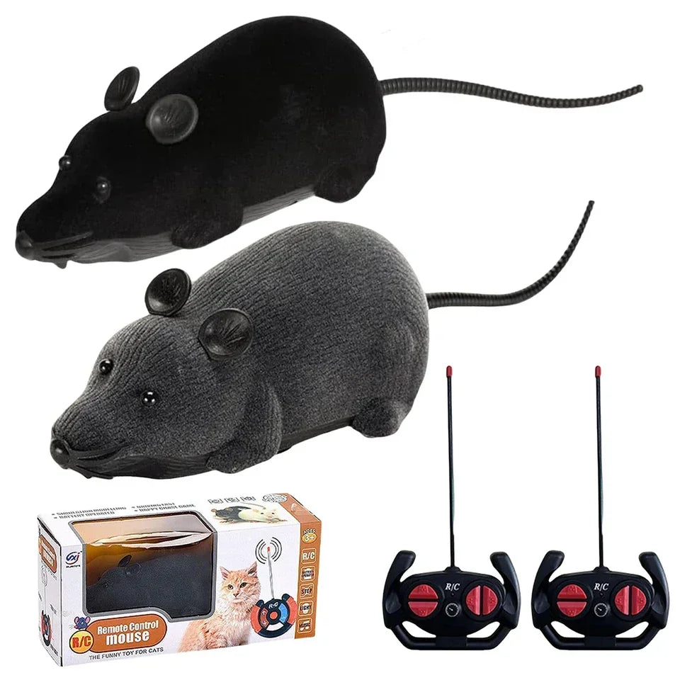 Remote Controlled Cat Toy with Realistic Motion and Interactive Fun