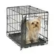 Secure Dog Crate with Leak-Proof Pan and Floor Protection