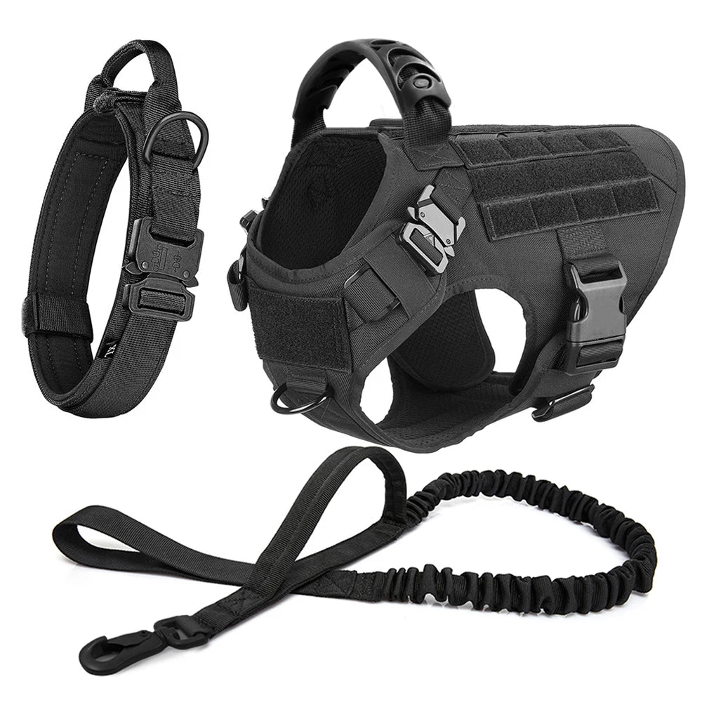 Dog Harness and Leash Set for Training and Walking