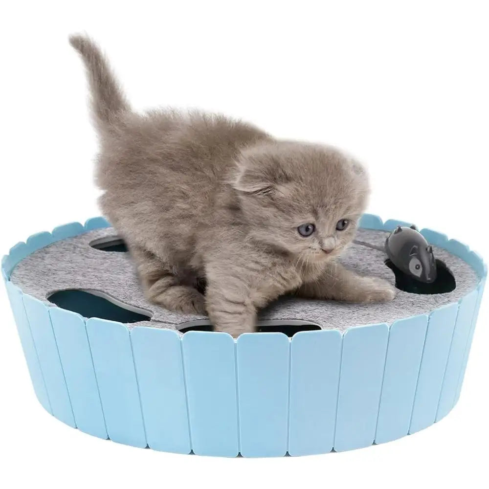 Automatic Interactive Cat Mouse Toy for Engaging Indoor Play