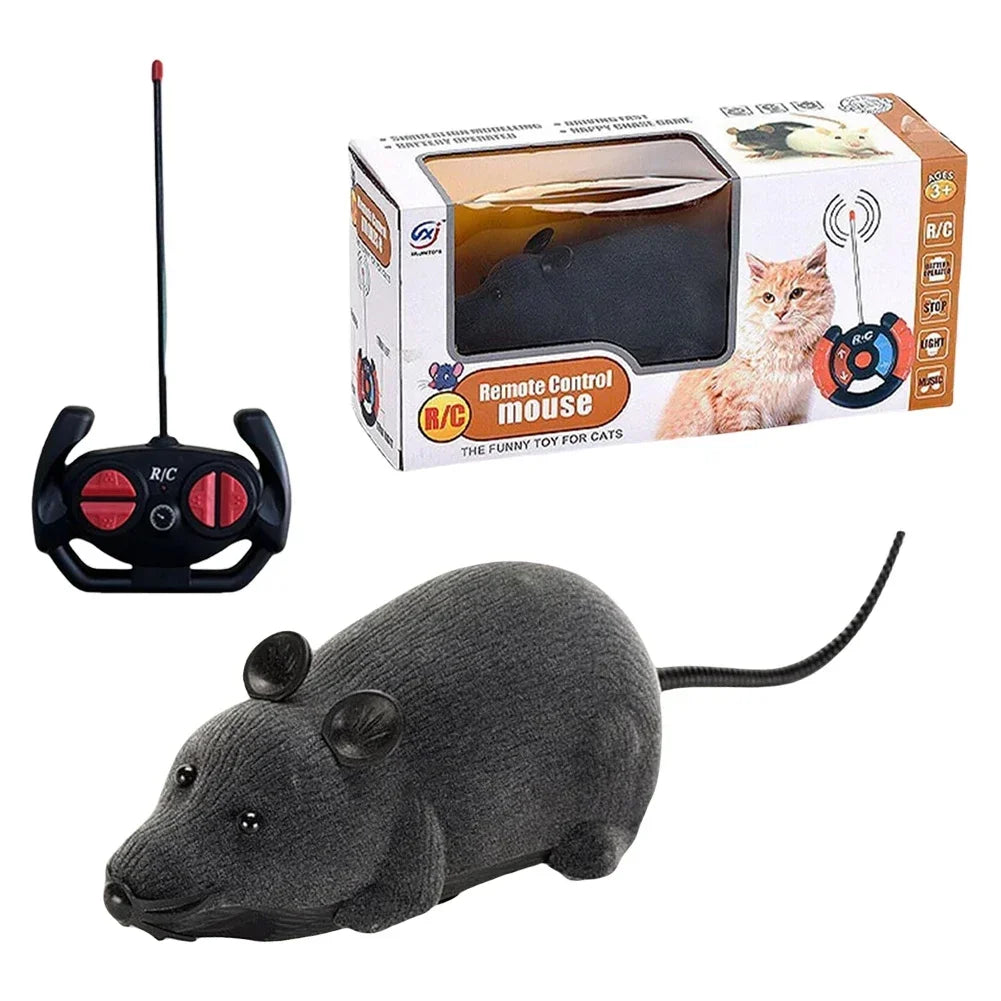 Remote Controlled Cat Toy with Realistic Motion and Interactive Fun