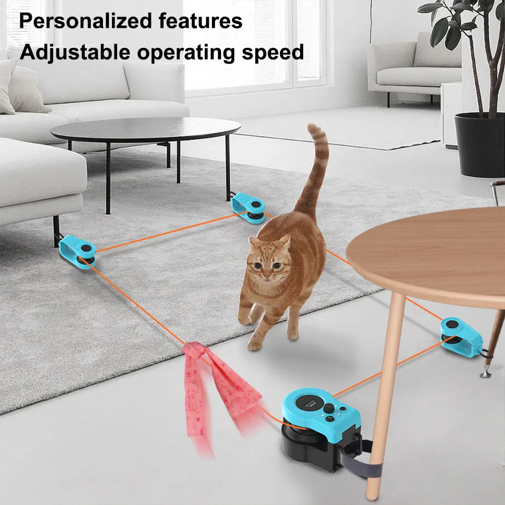 Interactive Cat Treadmill Toy for Exercise and Mental Stimulation