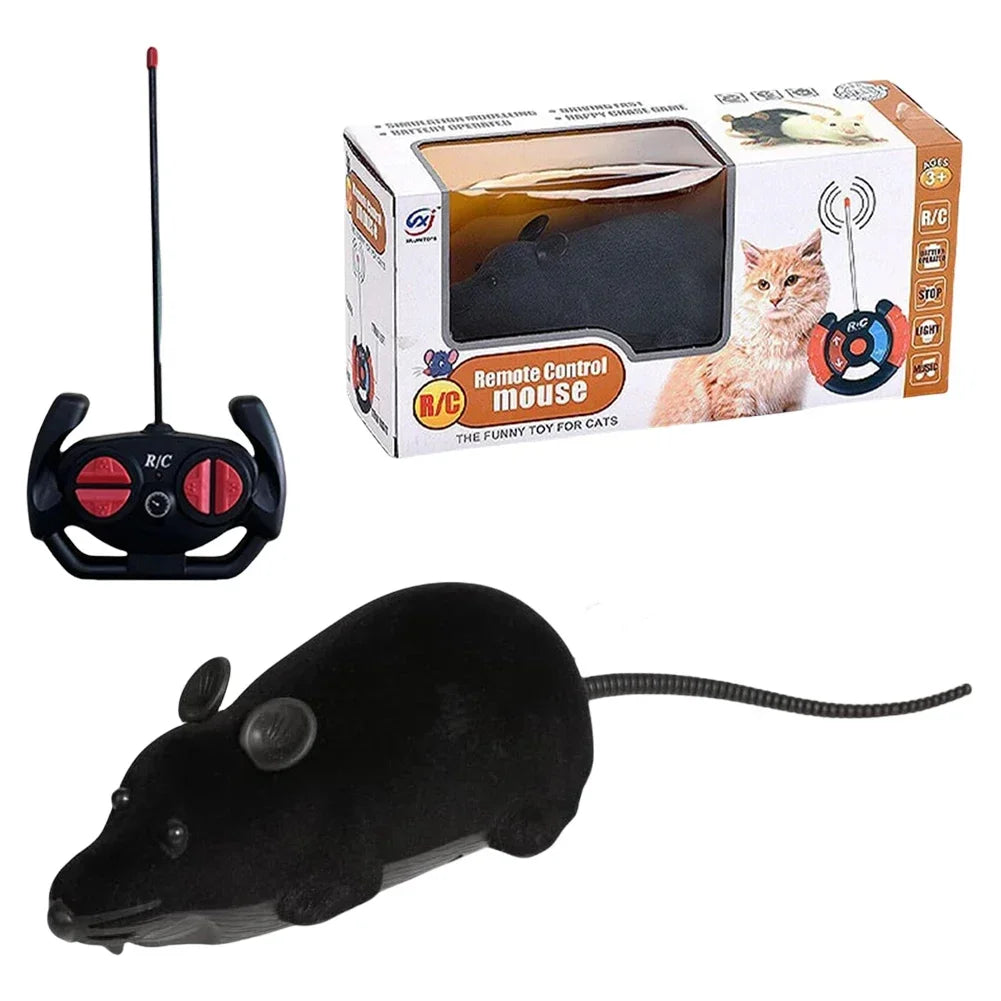 Remote Controlled Cat Toy with Realistic Motion and Interactive Fun