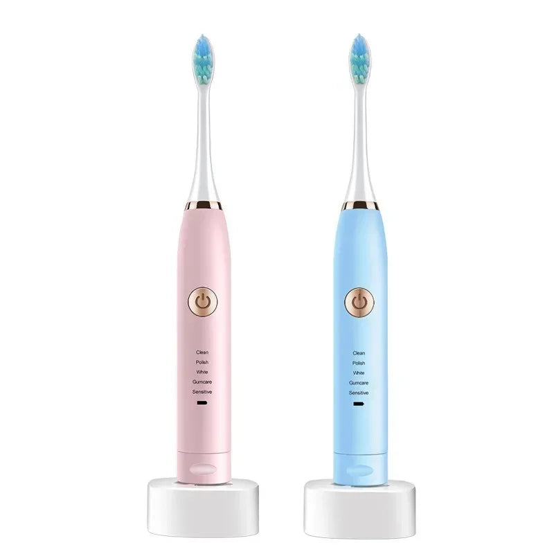 Electric Pet Toothbrush For Dogs And Cats With Rechargeable Head