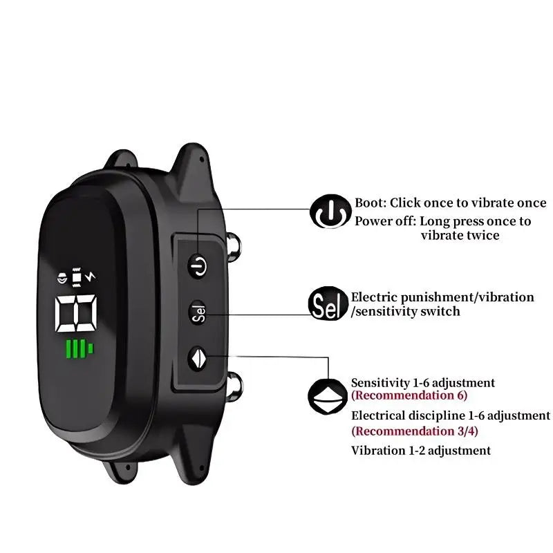 YHLC Automatic Cat Anti Meowing Vibration Training Collar