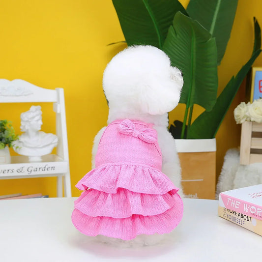 Dog Princess Dress for Small Pets Stylish Puppy Costume