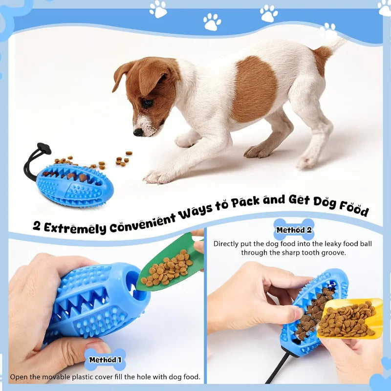 Indestructible Dog Toy for Mental Stimulation and Dental Care