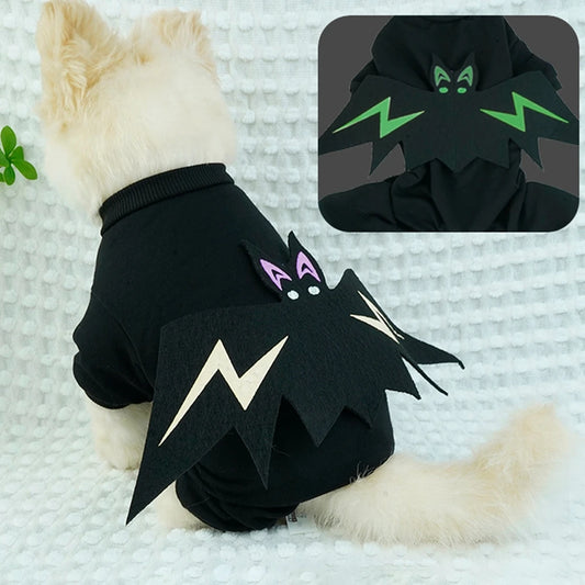 Funny Cartoon Bat Costume for Cats and Dogs