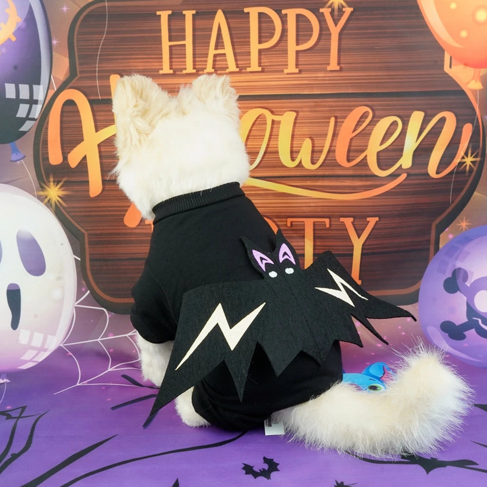 Funny Cartoon Bat Costume for Cats and Dogs