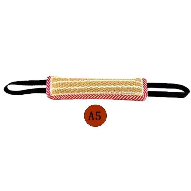 Durable Hemp Dog Tug Stick for Chewing and Training