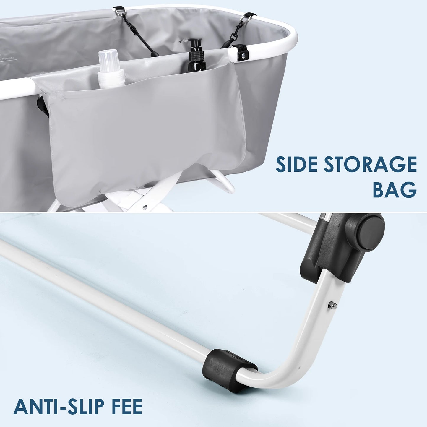 Portable Dog Bathtub for Indoor and Outdoor Pet Bathing