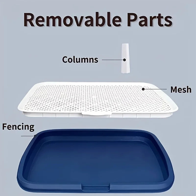 Dog Potty Training Toilet With Removable Net For Easy Cleanup