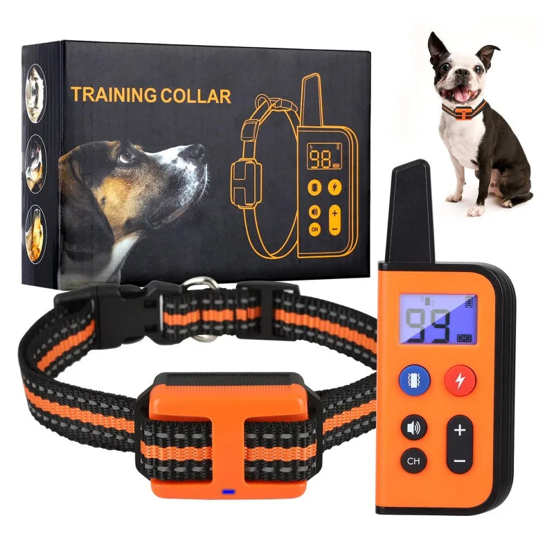 Electric Dog Training Collar with Remote Control for All Dogs
