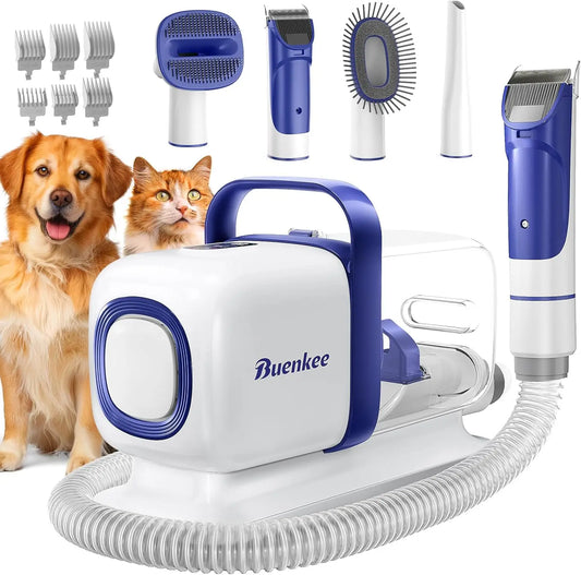 All-In-One Dog Grooming Kit with Vacuum and Clipper
