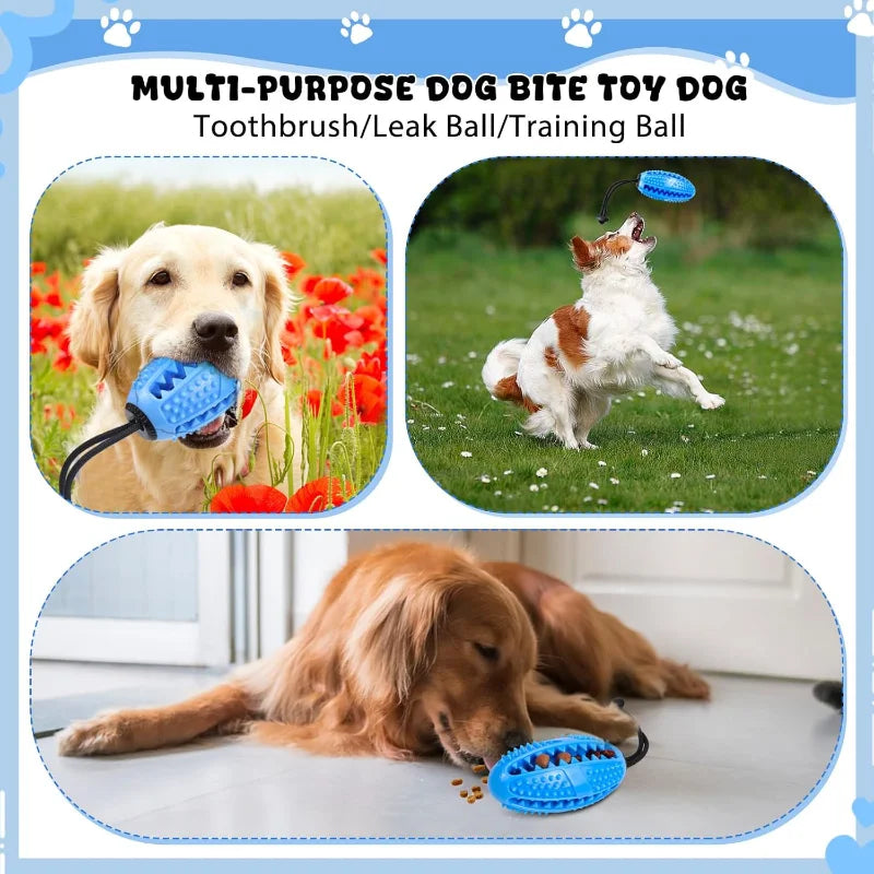 Indestructible Dog Toy for Mental Stimulation and Dental Care