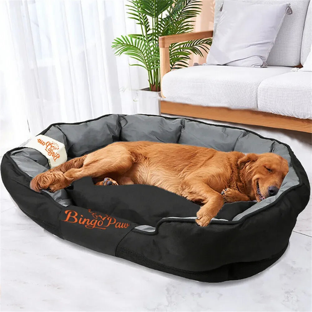 All Season Comfortable Dog Bed with Removable Cushion and Oxford Cover