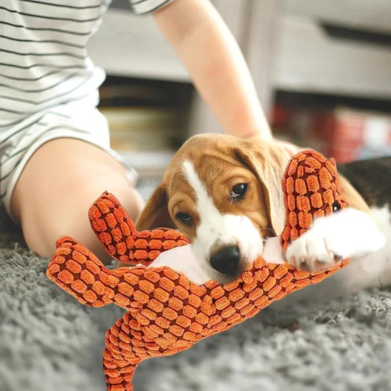 Indestructible Dinosaur Dog Toy for Chewing Training and Mental Stimulation