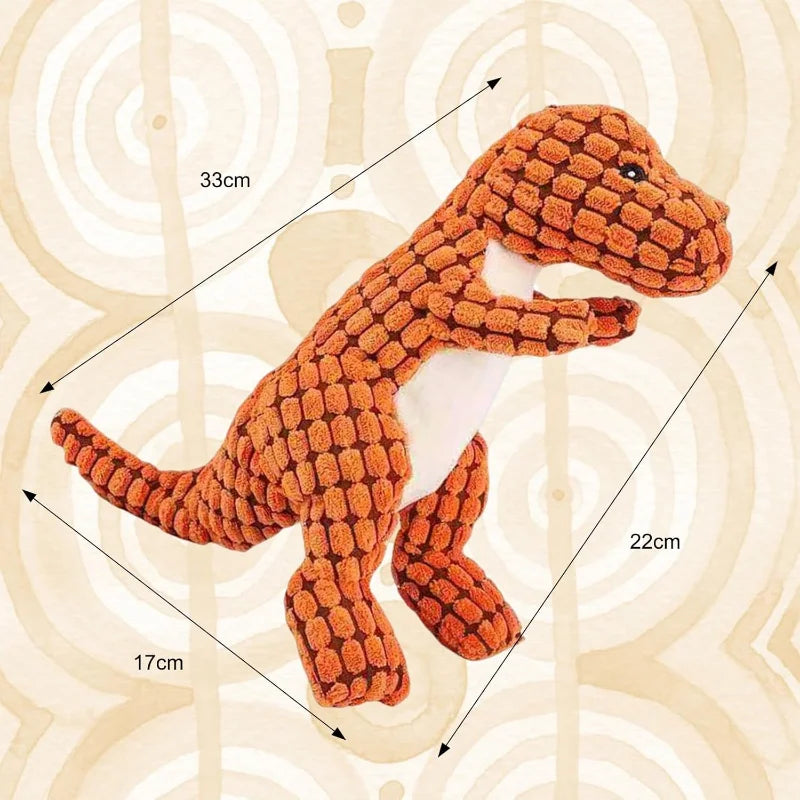 Indestructible Dinosaur Dog Toy for Chewing Training and Mental Stimulation