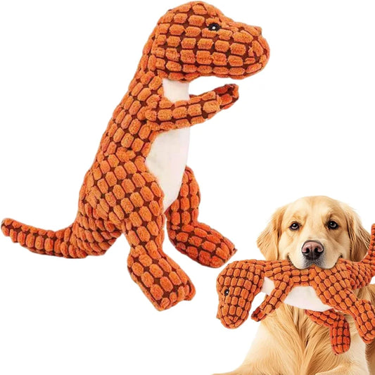 Indestructible Dinosaur Dog Toy for Chewing Training and Mental Stimulation