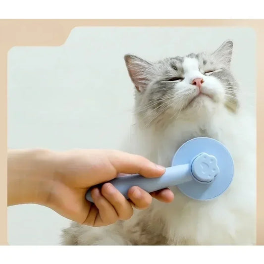 Self Cleaning Pet Slicker Brush for Dogs and Cats