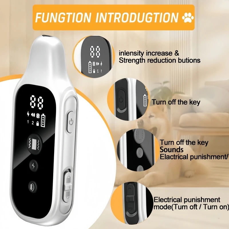 YHLC Automatic Cat Anti Meowing Vibration Training Collar
