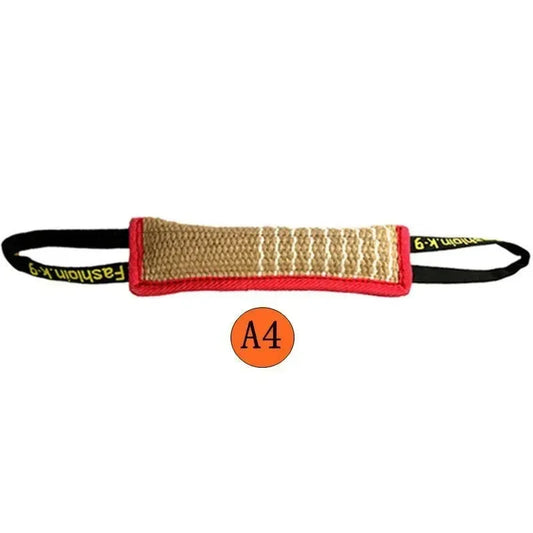 Durable Hemp Dog Tug Stick for Chewing and Training