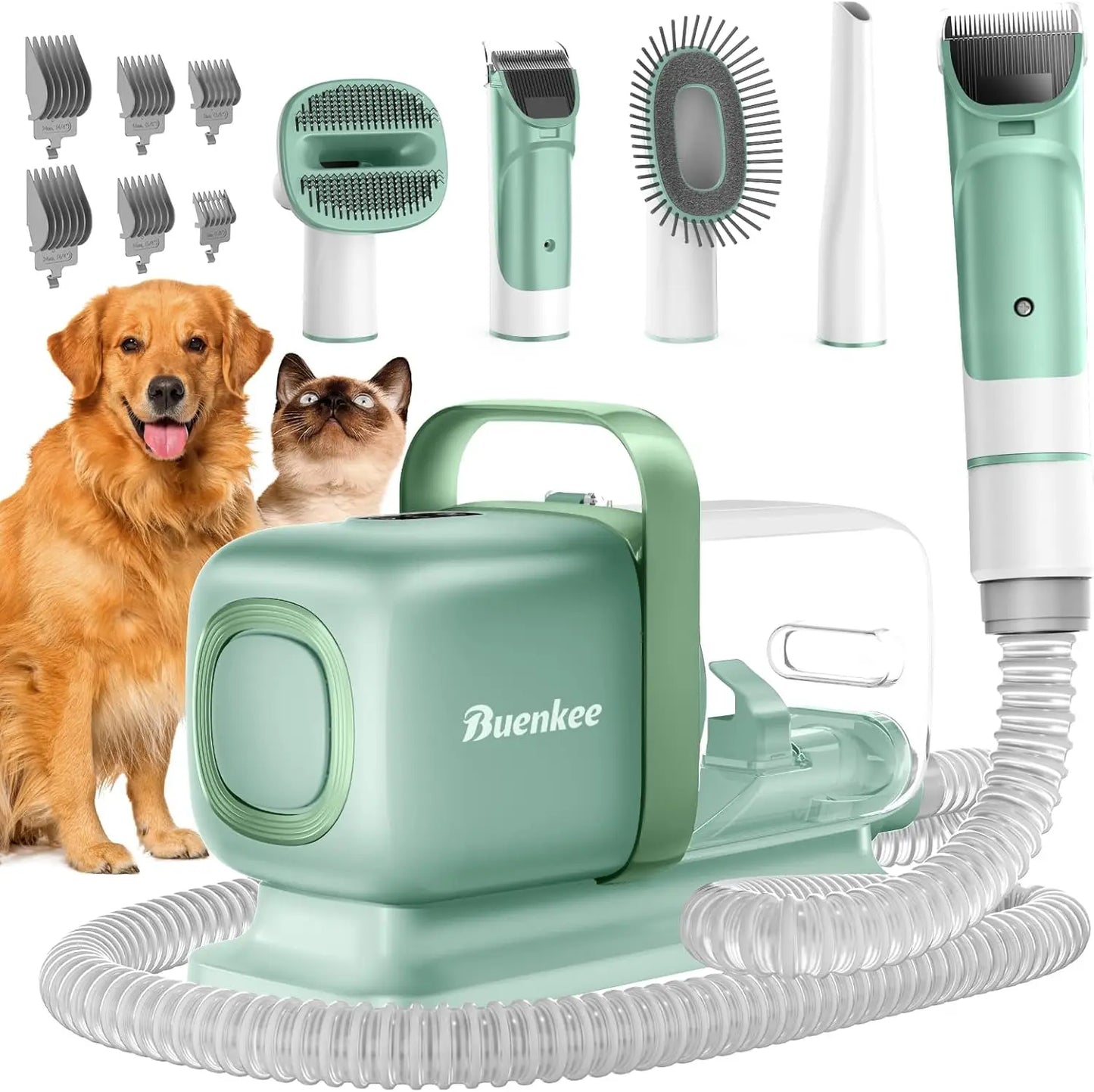 All-In-One Dog Grooming Kit with Vacuum and Clipper