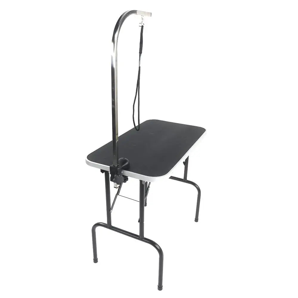 Foldable Pet Grooming Table with Adjustable Arm for Easy Use