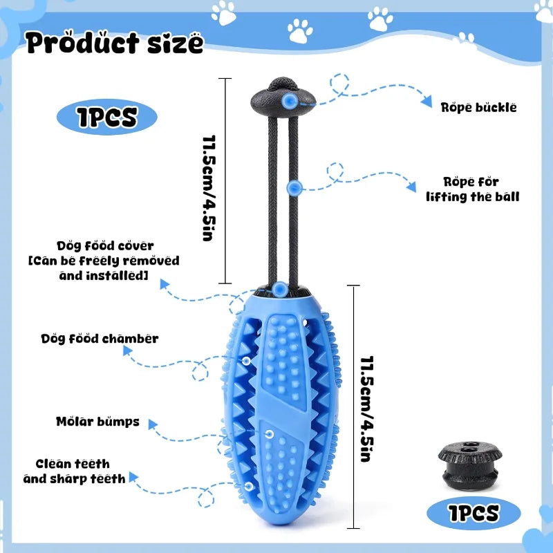 Indestructible Dog Toy for Mental Stimulation and Dental Care